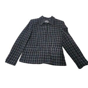 Amanda Smith Pettis Women's Vintage Studio Works Blazer Multicolor Jacket 8P Sz